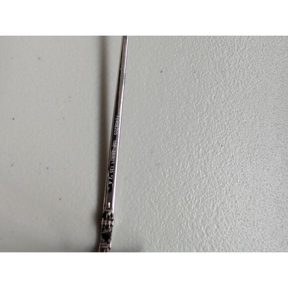 Authentic Fendi Rimless Square Sunglasses FE4082US 16Z 59 15 Palladium/Brown - Picture 10 of 12